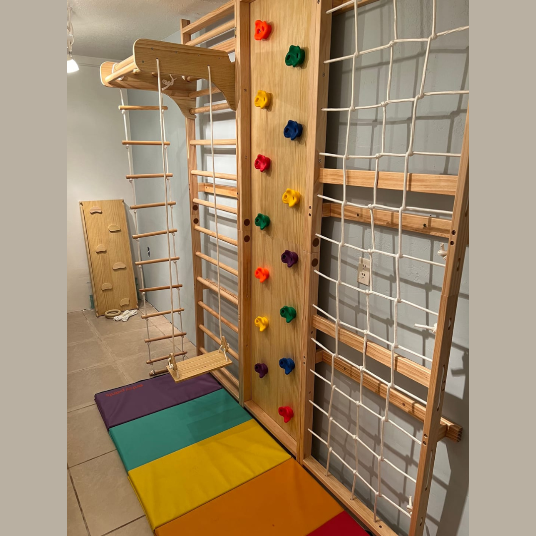 9-in-1 Swedish Ladder Wall Gym: Fitness and Fun