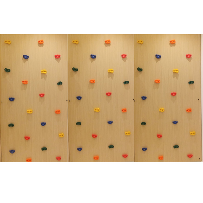 Climbing Wall: Active Fun for Playtime - Triple Panel