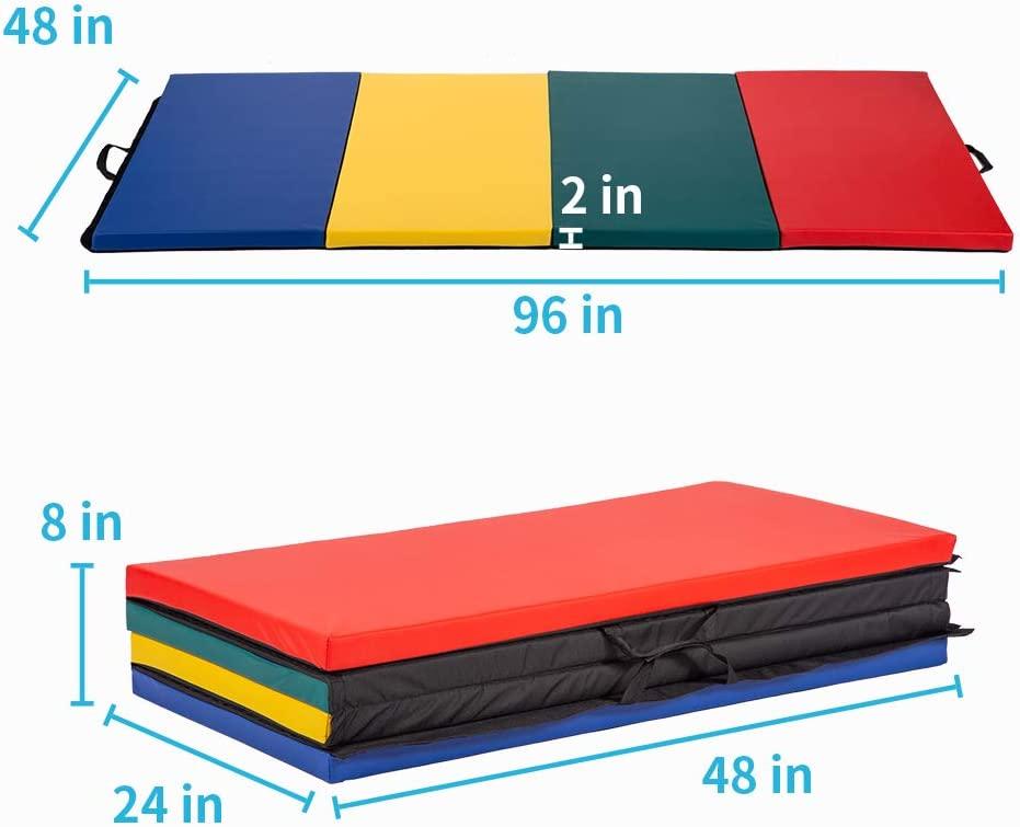 Folding Matts: Multiple Colors for Versatile Use