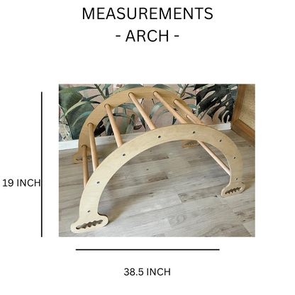 Climbing Arch Rocker: Active Play for Kids