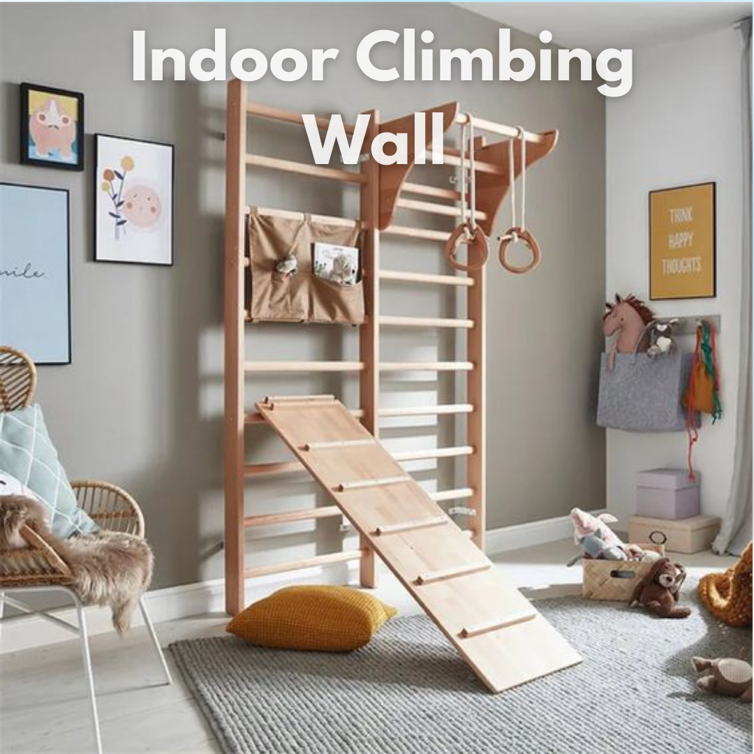 wooden Climbing Wall for kids 