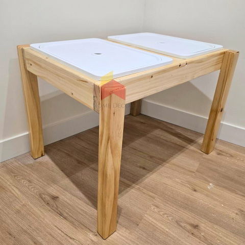 Outdoor Sand & Water Sensory Twin Table For Kids