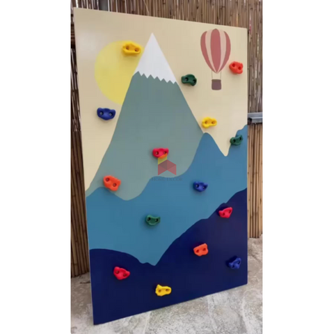 Hill Themed Climbing Wall Panel