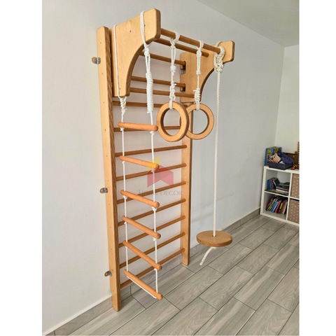 Swedish Ladder | Adjustable Heights| Colorful Bars