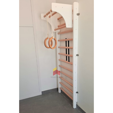 Swedish Ladder | Classic | Adjustable Heights | White