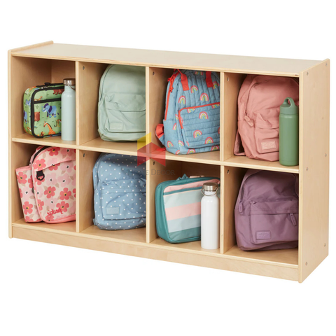 Backpack Storage Cabinet | 8 Compartments