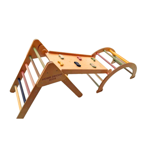Pikler Set | 3 In 1 | Rainbow