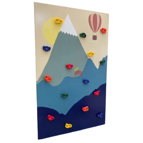 Hill Themed Climbing Wall Panel