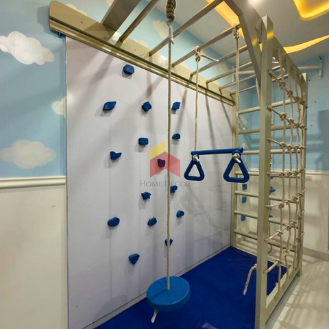 Monkey Bar with Climbing Wall | Brazil Design