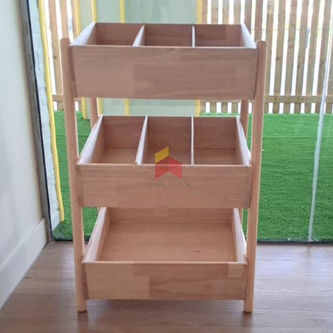 Montessori Children Shelves With Drawers
