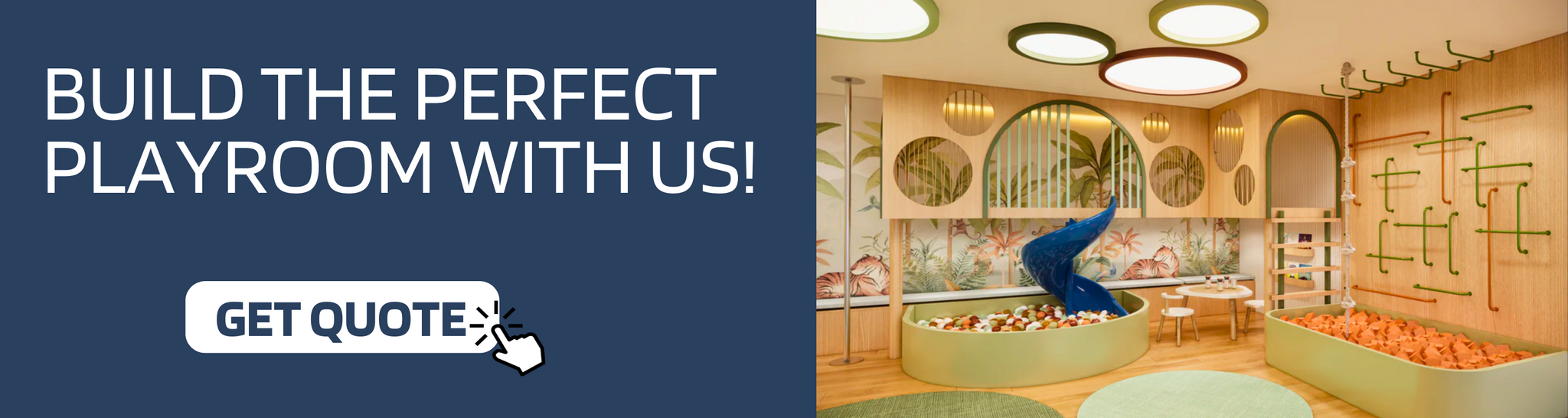 Kids Playroom Design Banner