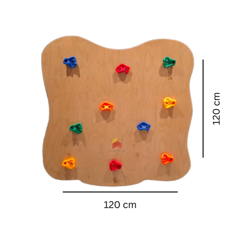 Junior Wooden Climbing Wall | Single Panel