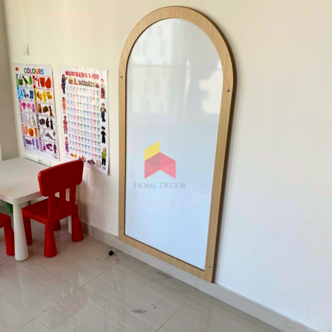 Arch Shaped White Board