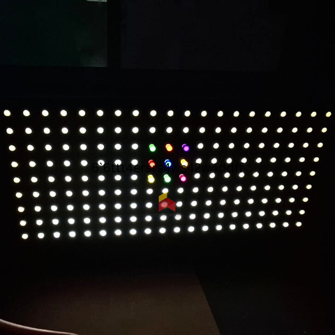 Giant Light Peg Board With Acrylic Rods | Light Panel Sensory Wall