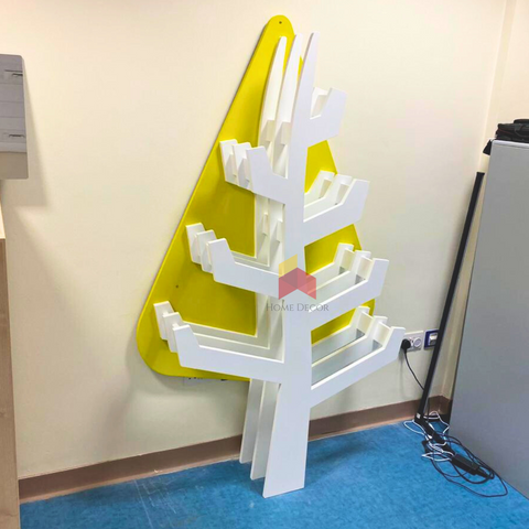 Tree Shaped Book Shelf With 7 Branches