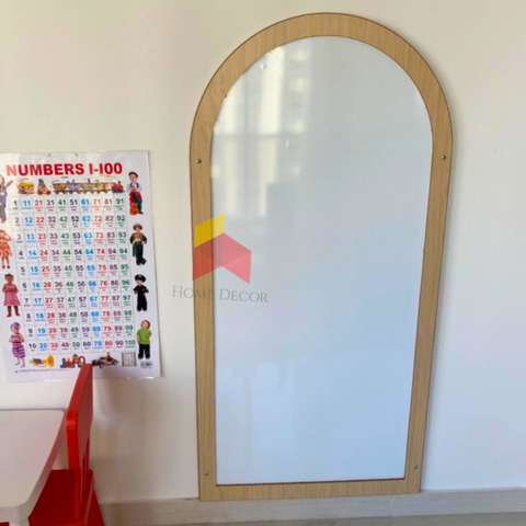 Arch Shaped White Board