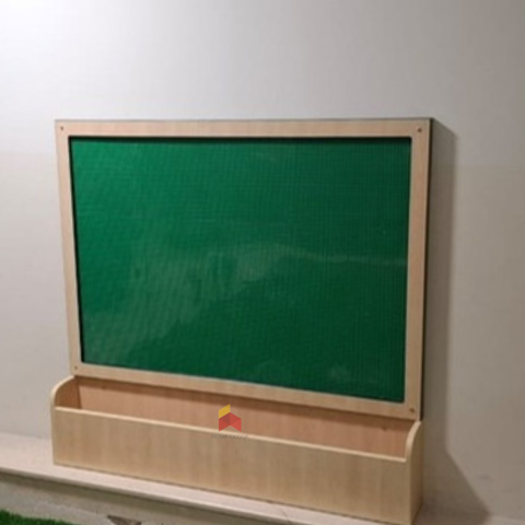 Wall Mounted Duplo Board With Storage Unit
