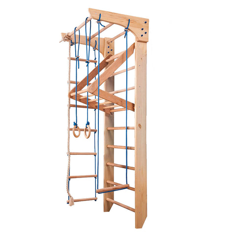 Wooden Swedish Ladder Gymnastic Wall - Home Decor Kids