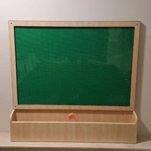 Wall Mounted Duplo Board With Storage Unit