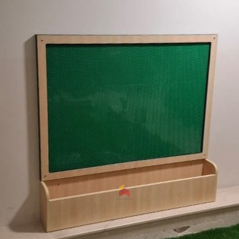 Wall Mounted Duplo Board With Storage Unit