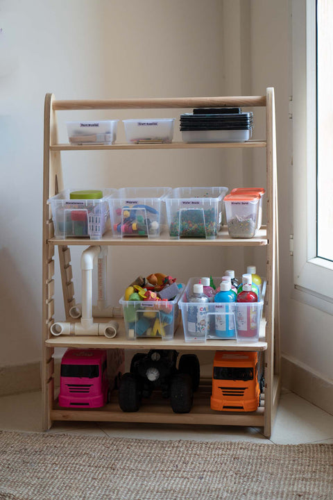 Adjustable Shelving Unit for Kids Toys and Storage Home Decor