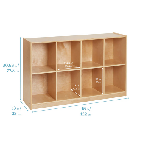 Backpack Storage Cabinet | 8 Compartments