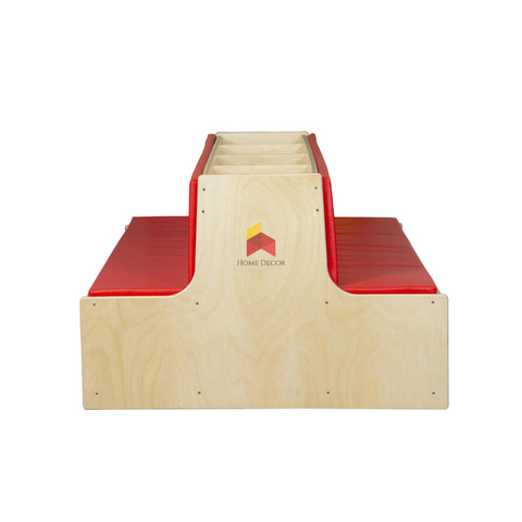 Double Sided Bench Seating With Open Cubbies