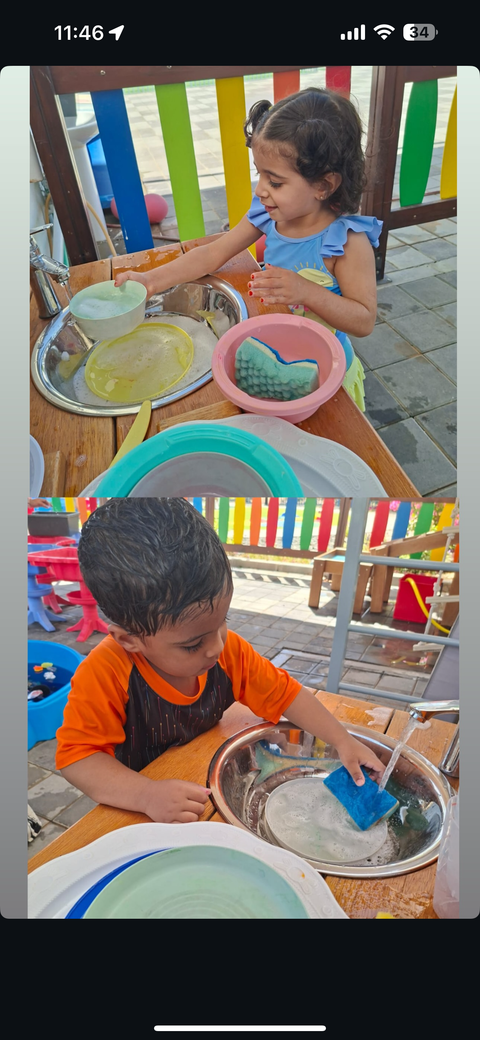 Childrens Outdoor Play Kitchen With Two Functional Taps
