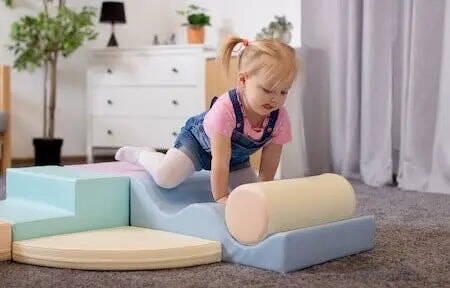 Soft Play Pastel Color Set: Safe and Colorful Fun Soft Play Home Decor 