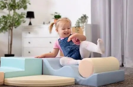 Soft Play Pastel Color Set: Safe and Colorful Fun Soft Play Home Decor 