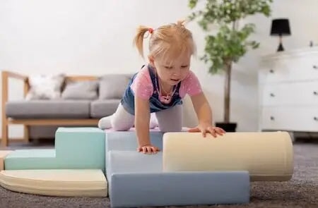 Soft Play Pastel Color Set: Safe and Colorful Fun Soft Play Home Decor 