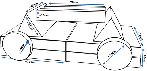 Soft Play Sofa Set: Cozy and Safe for Kids Home Decor