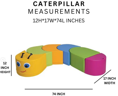 Caterpillar Soft Play: Fun and Safe Playtime Home Decor