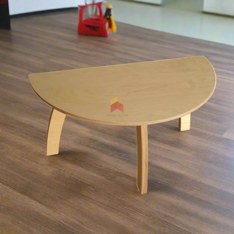 Semi Circle Table With Curved Legs