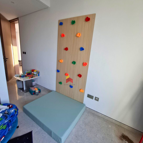 Climbing Wall With Mattress | Single Panel