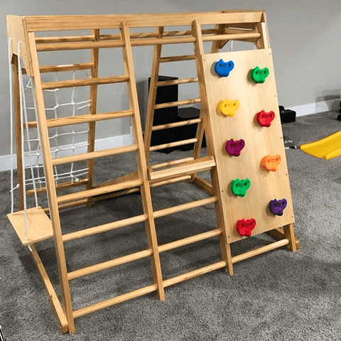 Mangolia Climbing Gym: 7-in-1 Fun and Fitness Home Decor