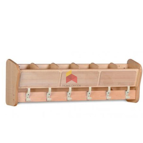 Wall Mount Cubby With Hooks