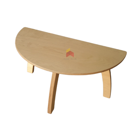 Semi Circle Table With Curved Legs