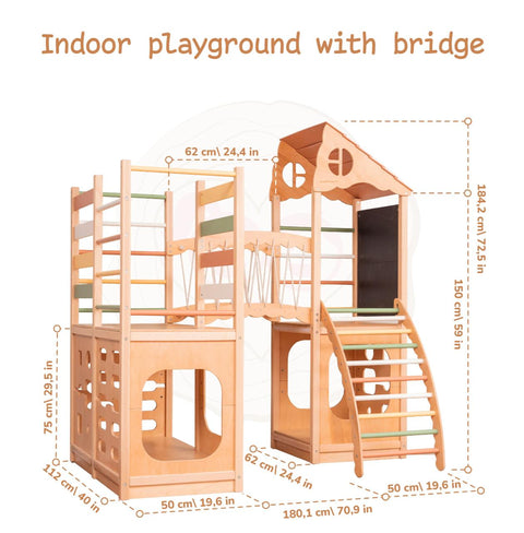 Indoor Playground Structure: Fun and Safe Play Area Home Decor