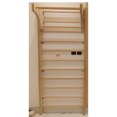 Climbing Wall and Swedish Ladder Combo | Home Decor Kids UAE- BASIC MODEL Home Decor Kids