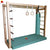 home gym with monkey bars for kids in dibai with clibing wall