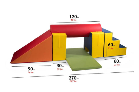 Soft Play Sponge Activity Set: Safe, Fun and climb Soft Play Home Decor 