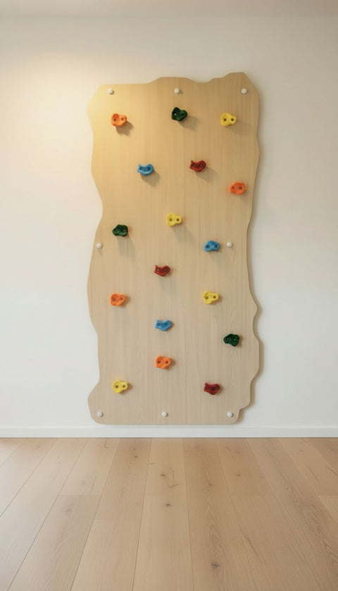 Rock Themed Climbing Wall Panel