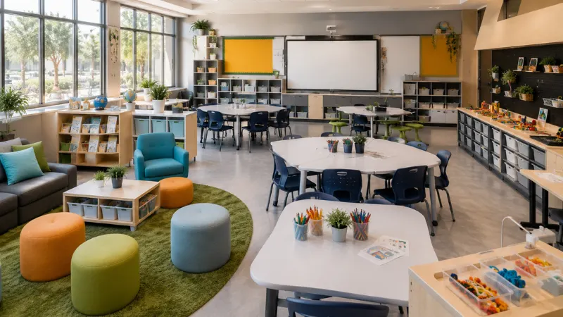 10 Smart Classroom Furniture Ideas Every School Needs 7 Classroom Design Ideas