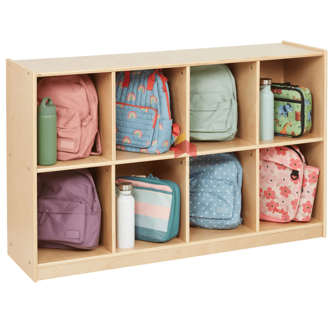 Backpack Storage Cabinet | 8 Compartments 3 Backpack Storage Cabinet | 8 Compartments - Image 3