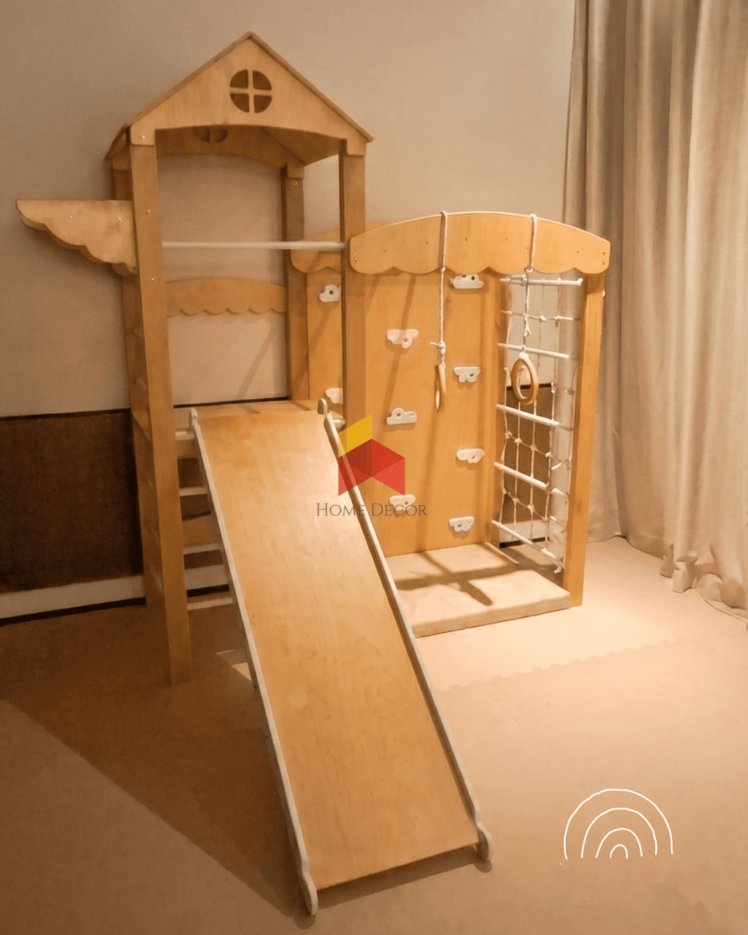 Indoor Tower Climbing Wall and Net Rope 14 Indoor Tower Climbing Wall and Net Rope - Image 14