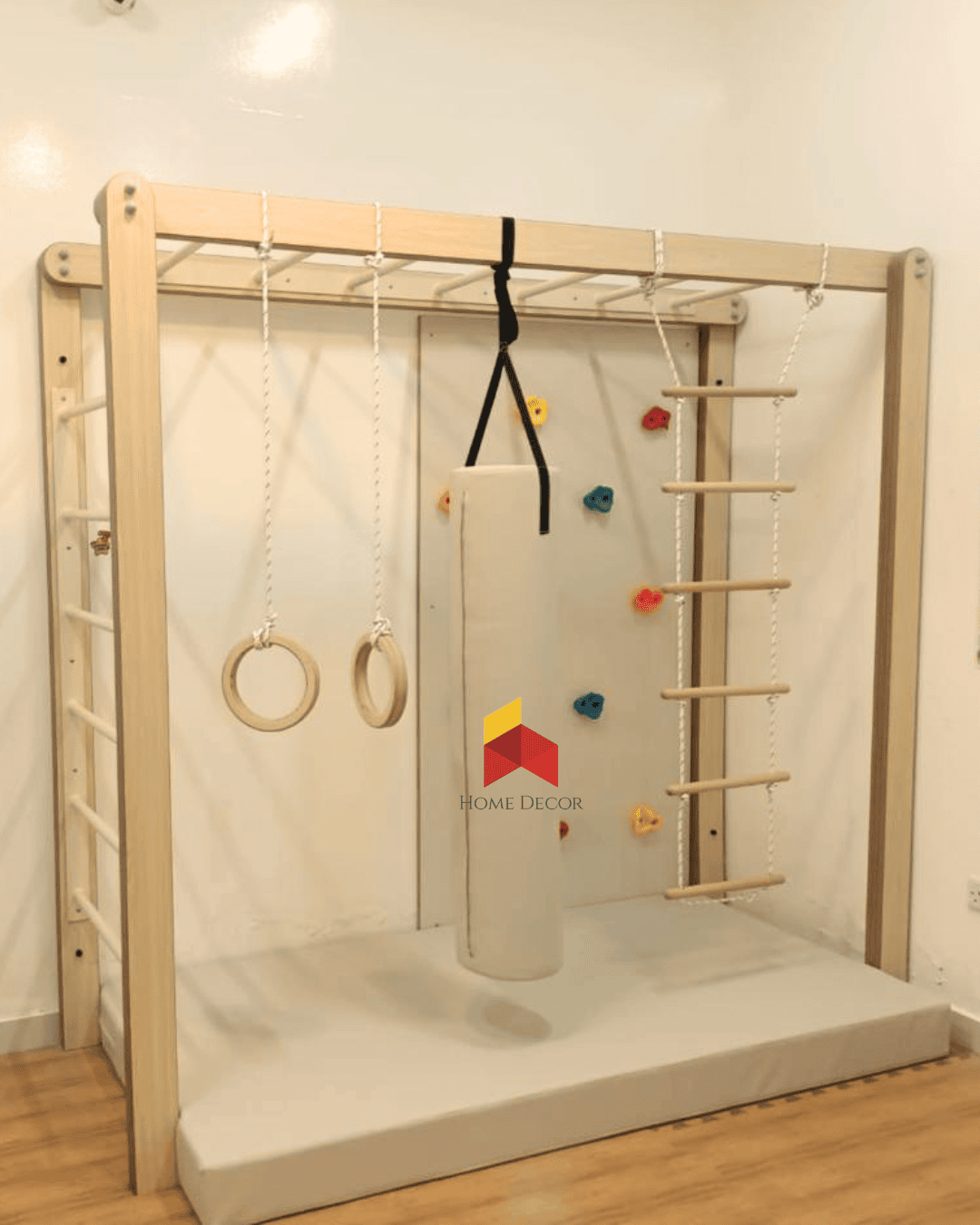 Monkey Bar With Climbing Wall Panel | Basic Model 4 Monkey Bar With Climbing Wall Panel | Basic Model - Image 4