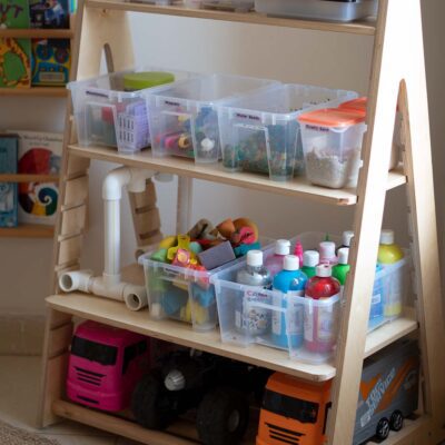 Adjustable Shelving Unit for Kids Toys and Storage Home Decor