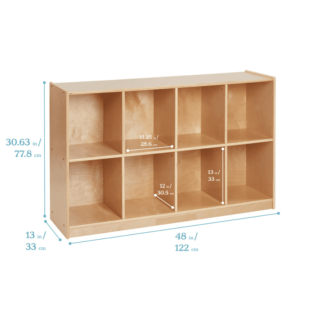 Backpack Storage Cabinet | 8 Compartments 4 Backpack Storage Cabinet | 8 Compartments - Image 4