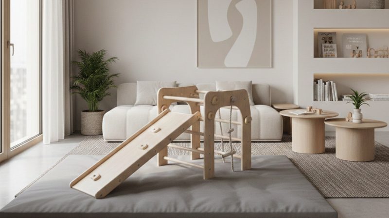 Best Indoor Climbing Solutions for Kids in Apartments 2 Compact Indoor Climbing Frame